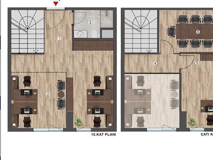 V Premium Block D 2+1 Grundriss