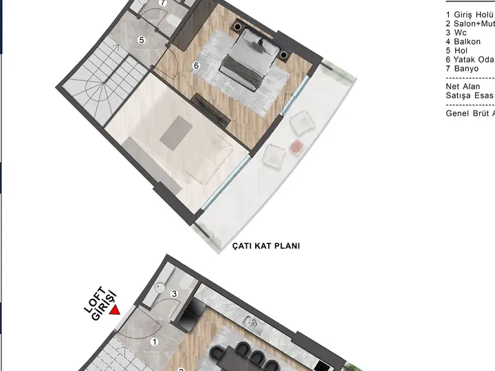 V Premium Block E 1+1 Grundriss
